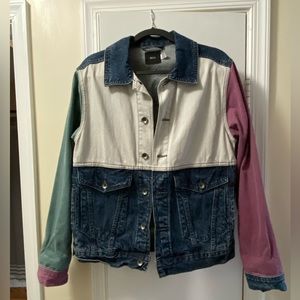 BDG Color-blocked denim jacket